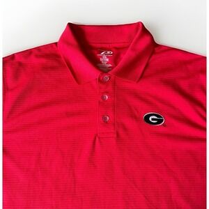 Georgia Bulldogs UGA Polo Shirt Mens M Medium SEC Dawgs NWT